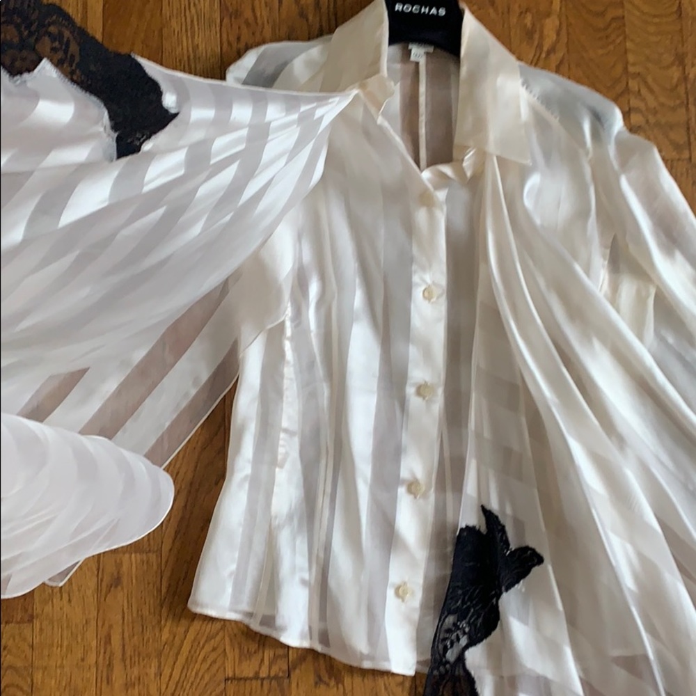 Gain Franco Ferre Silk Top View 3